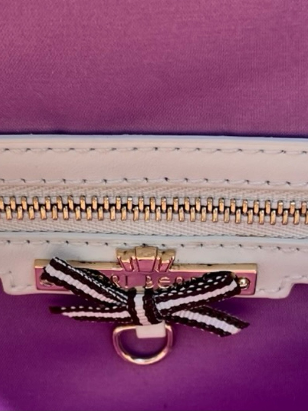 Henri Bendel Exotic Rivington Envelope Clutch Evening Bag - Genuine Watersnake - Picture 7 of 10
